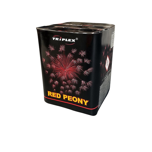 FEU187-Red Peony