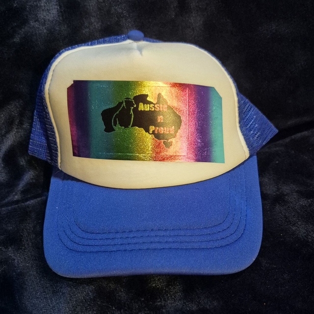Mesh Trucker Cap - HTV Design