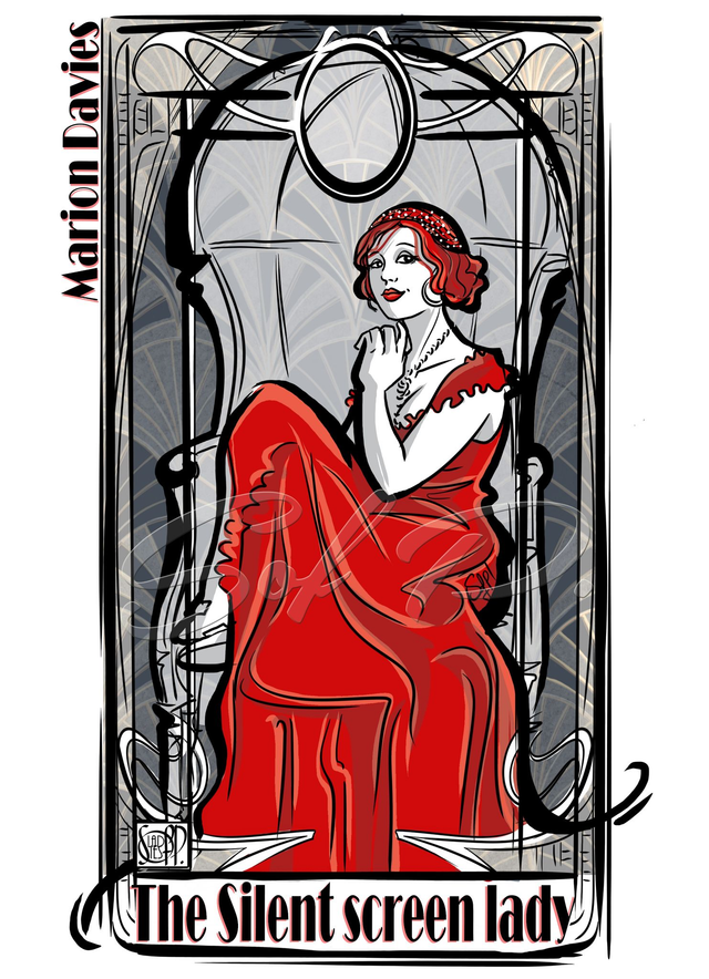 GASPART - Marion Davies The silent screen lady
