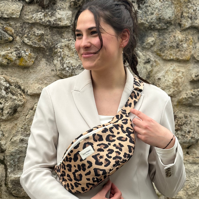 Sac banane tissu fantaisie 
