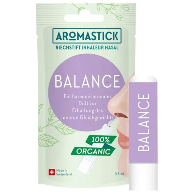 Stick inhalador Balance Organic 0.8ml Aromastick
