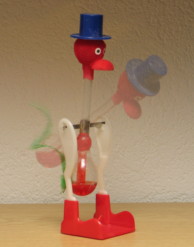 Trinkvogel, Nickvogel, drinking bird