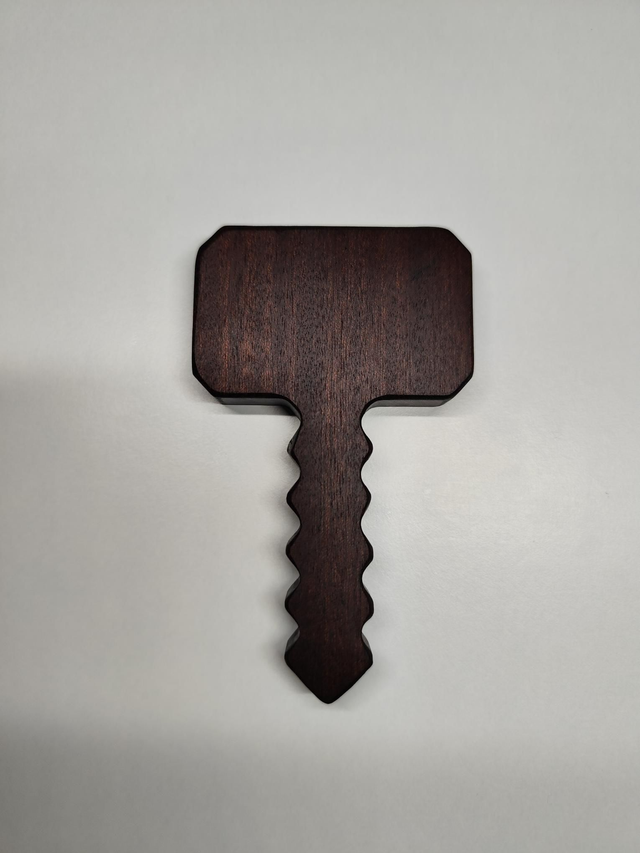 Décapsuleur marteau 🔨 en acajou 