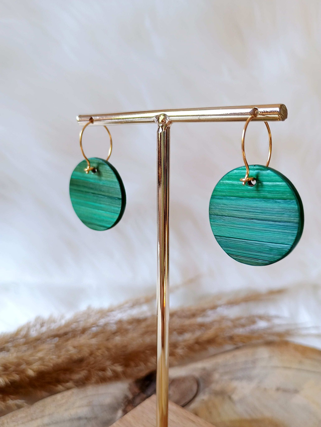 Boucles d'oreilles SIMPLE Marinière