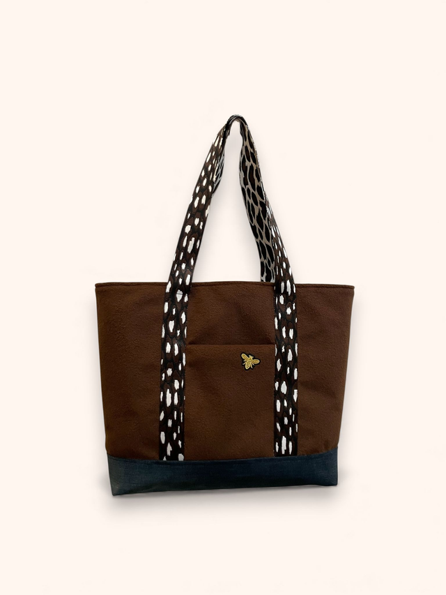 Cabas Essentiel - Eclat d&#039;Hiver Brun Chocolat