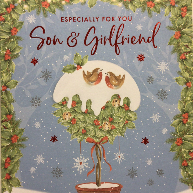 Christmas Son and Girlfriend NQ