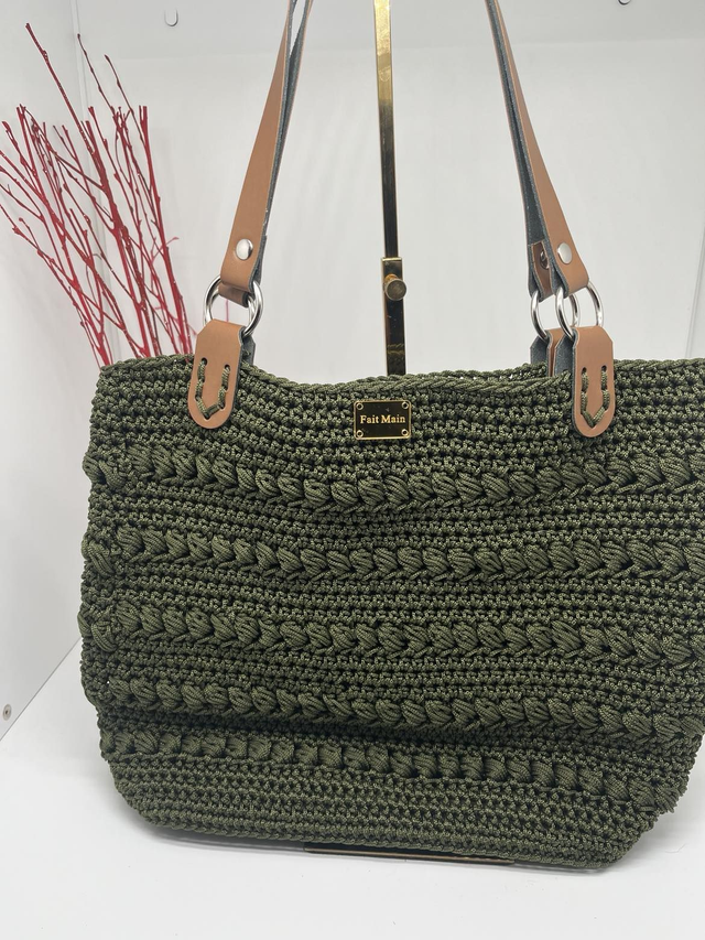 Sac à Main réalisé au crochet