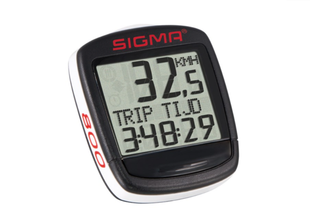 Sigma fietscomputer Baseline 800