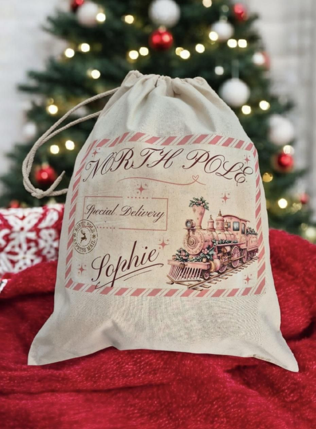 The personalised Christmas bag