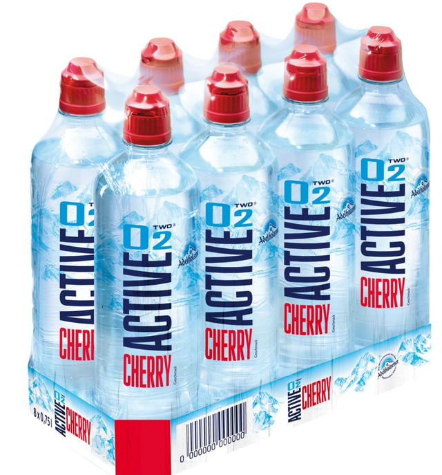 DPG Active O2 Cherry PET 0,75l (8 x 0,75 L)