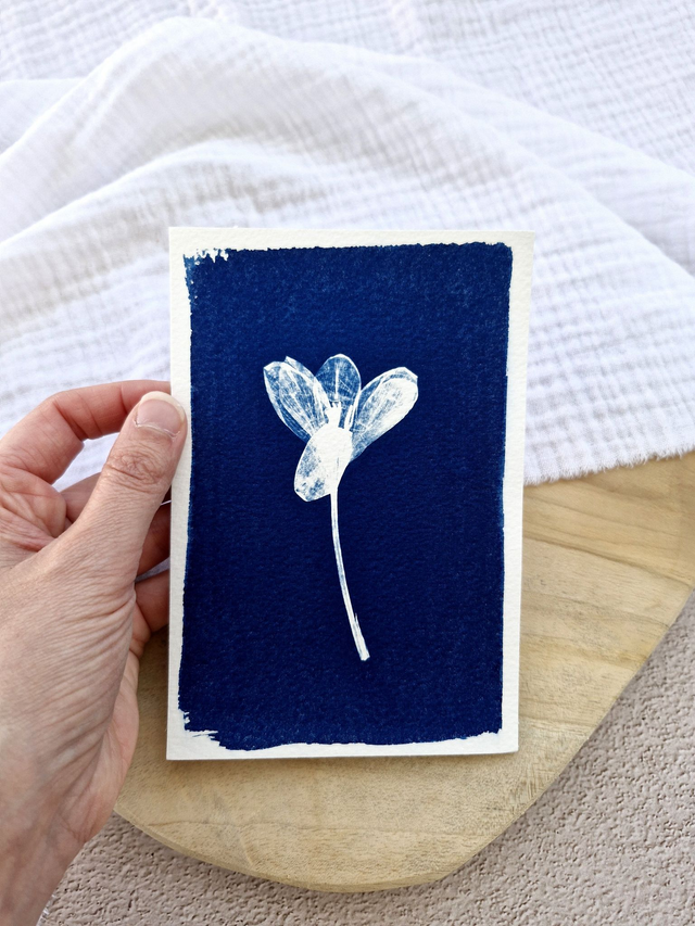 Mini CyanÔ - Carte - Crocus #1