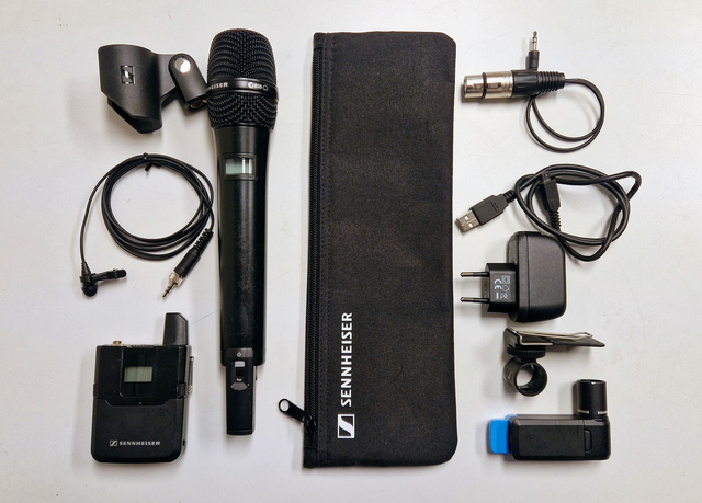 Sennheiser AVX ME2/835 set, handmik, mygga, ficksändare