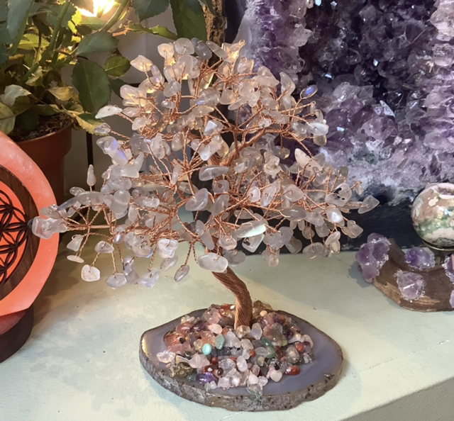 Arbre du bonheur en Labradorite 