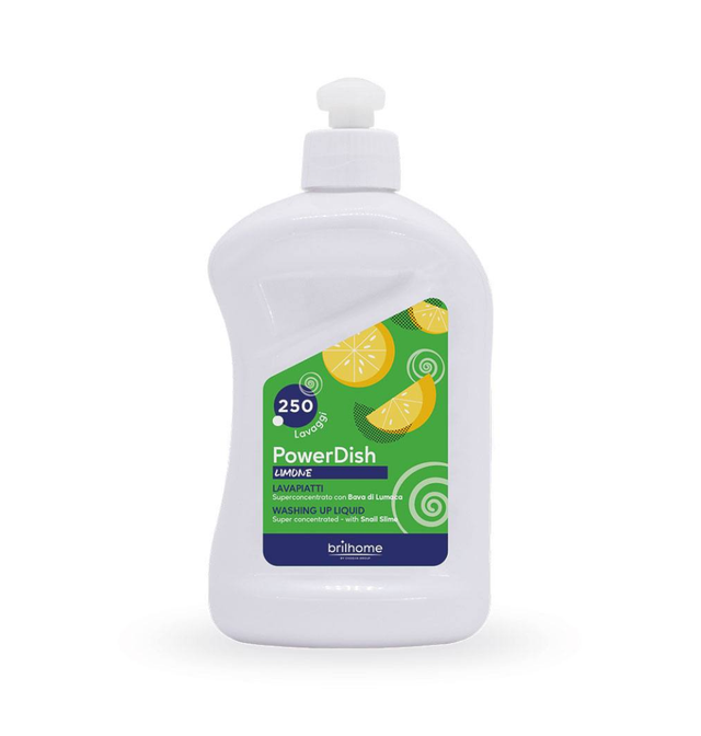 🧽 Liquide Vaisselle PowerDish &#039;Citron’ (avec bave d’escargot)