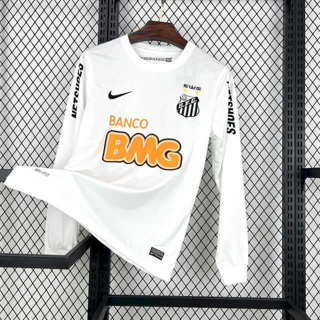 Retro 2013 Santos Home Long sleeves Neymar 