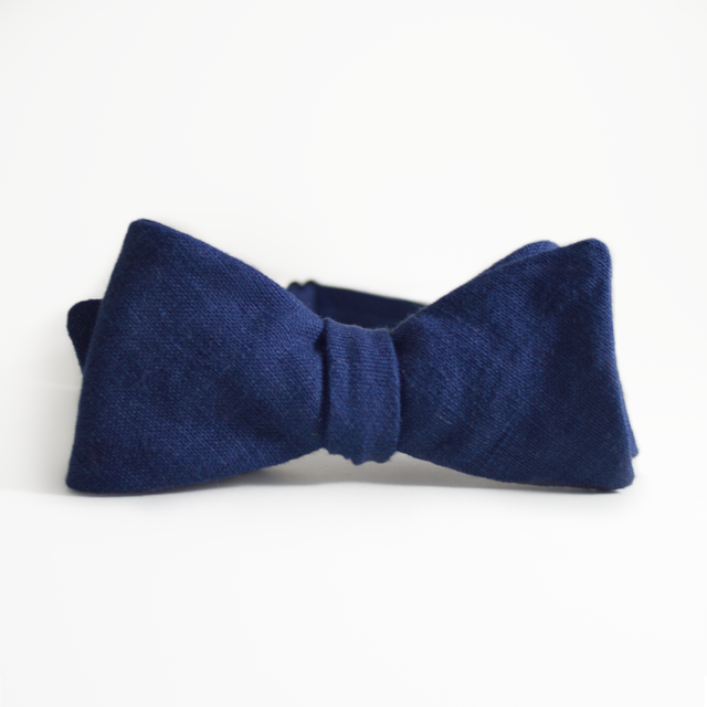 Vlinderdas Donkerblauw