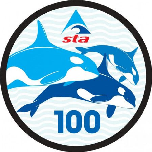 100 Metres - Certificate with Badge