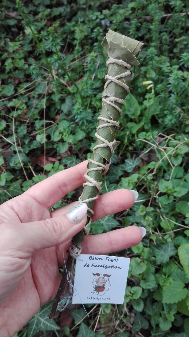 SPIRITUALITE - FAGOT de Fumigation Moyen Modèle [2 plantes]