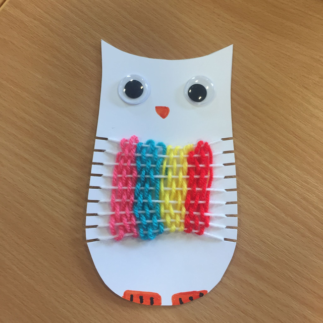 Kids Craft Kit: Learn to Weave, Owl