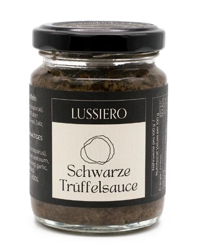 Schwarze Trüffelsauce Sommertrüffel Salsa Tartufata Tuber Aestivum