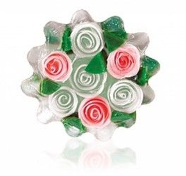 Jabón ramo rosa y blanco105g 