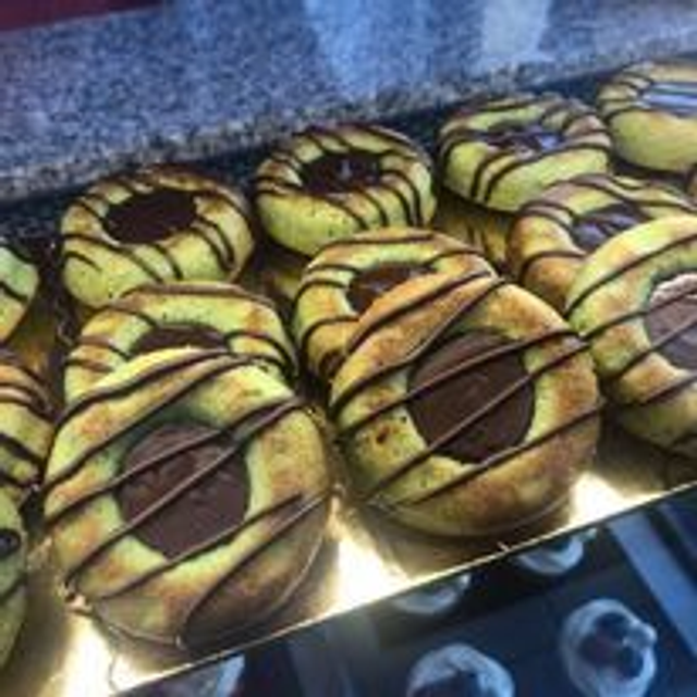 Financier pistache/chocolat