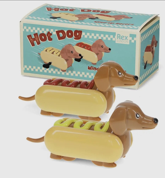 wind up racers hot dog