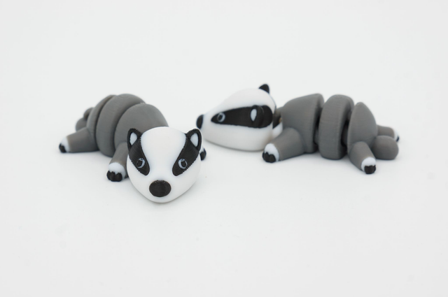 Blaireau flexible miniature