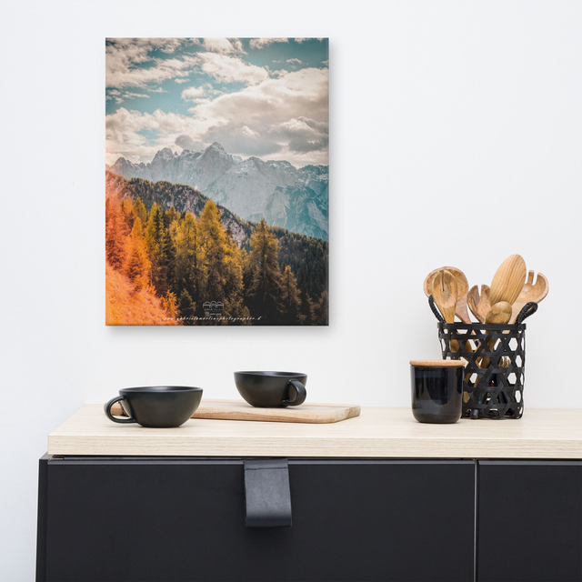  Canvas mountain Lussari 