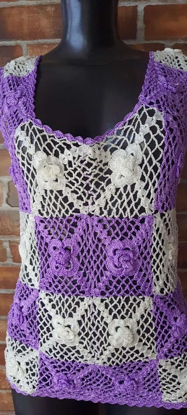 Blusa De Croche T/38