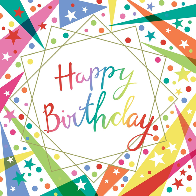 Kaleidoscope Birthday A027