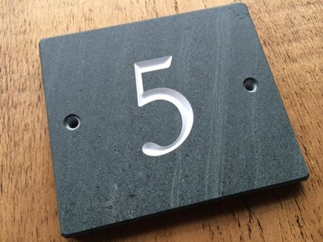 Slate Numbers 1 to 50