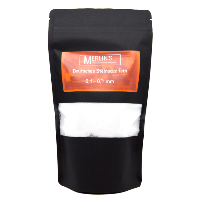 Deutsches Steinsalz fein 500g