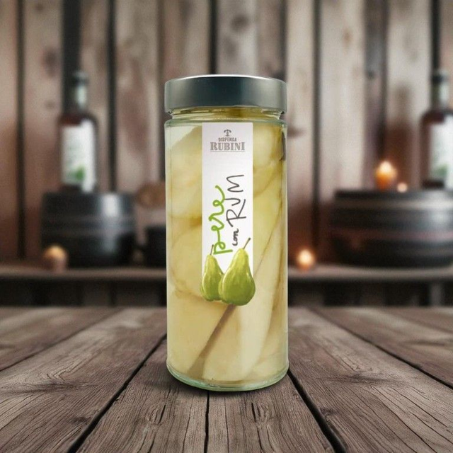 Pere con rum - Dispensa Rubini - 580g