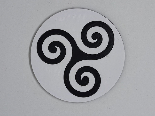 Dessous de verre Triskel