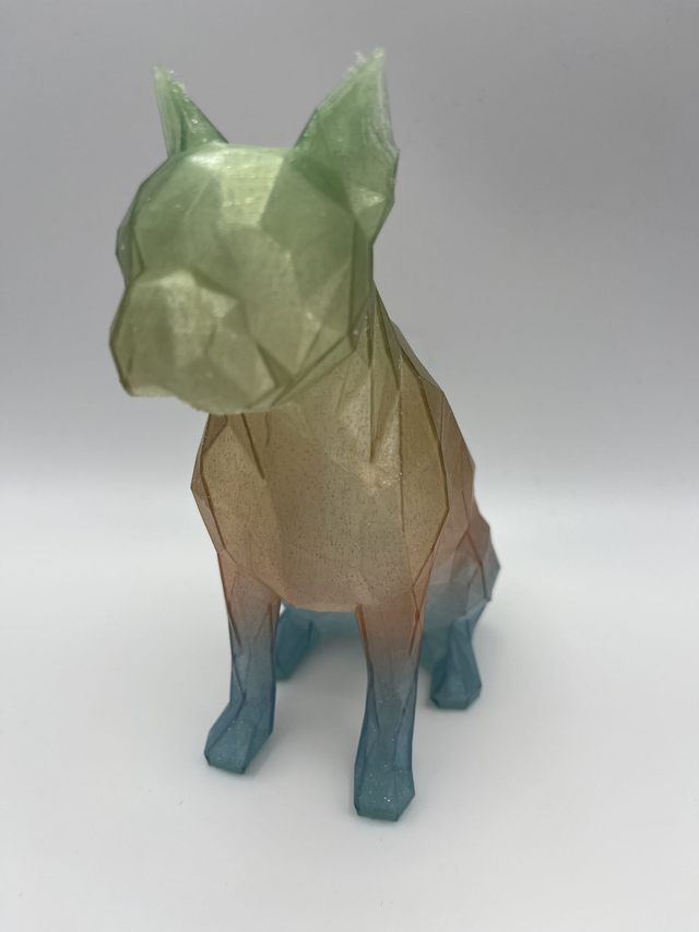 Boston Terrier - Poly Statue