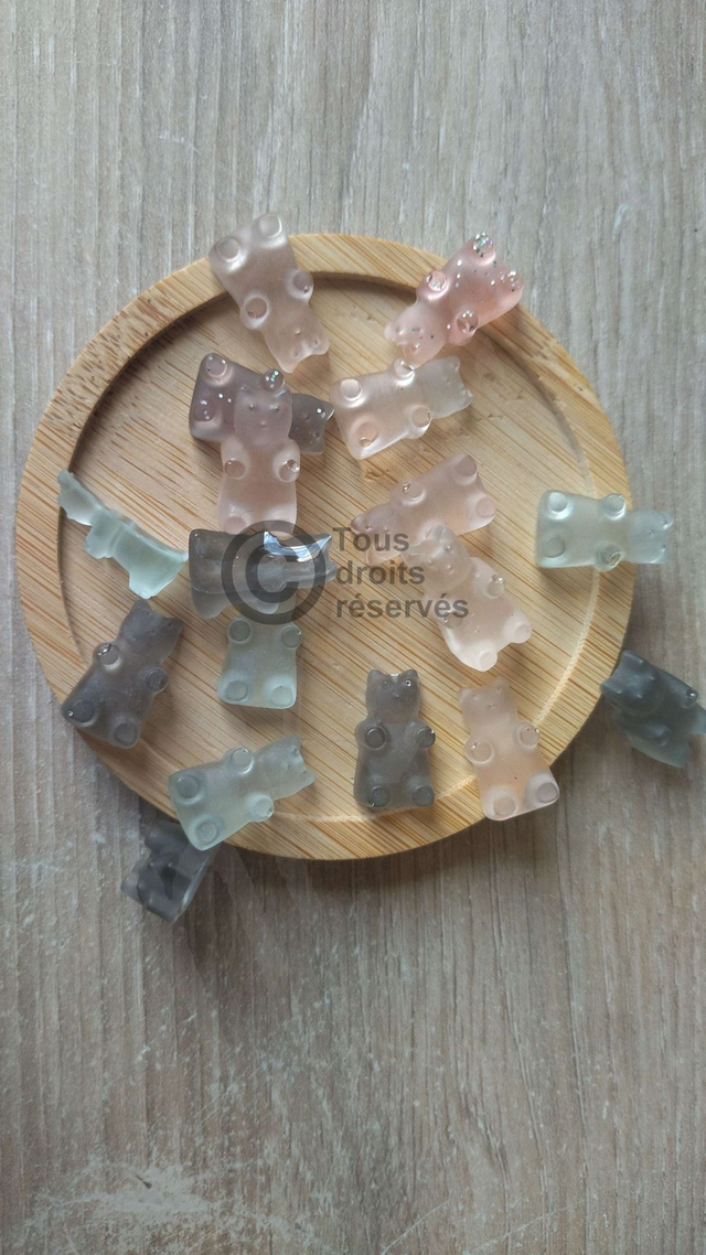 Ourson gelatine (RESINE)