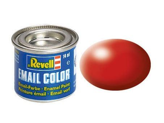 peinture email rouge carmin satiné revell 32330