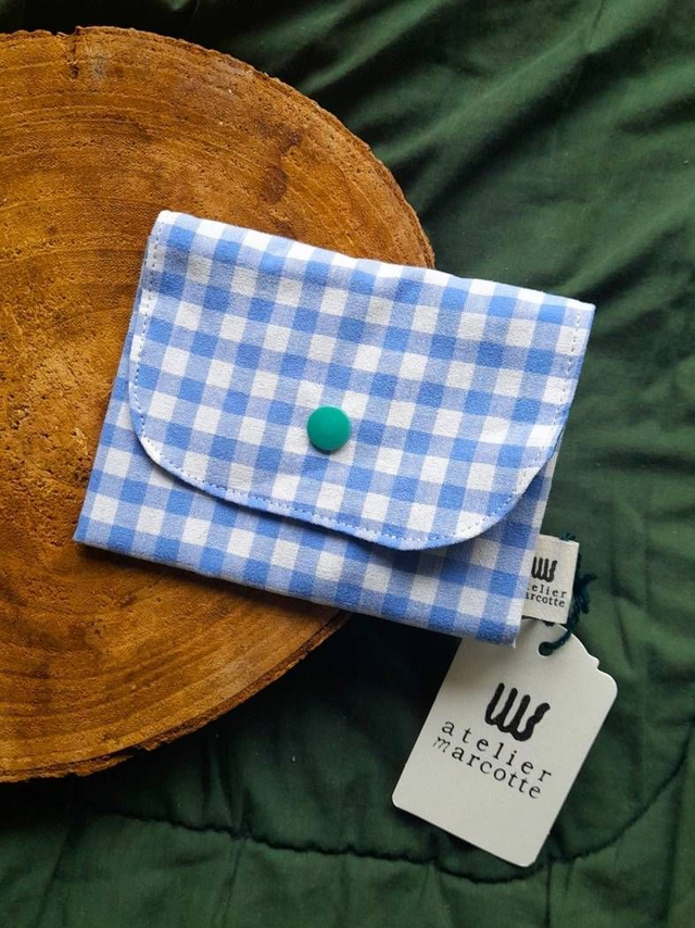 Porte-monnaie Mirabelle - 99% upcyclé, fabriqué en Occitanie