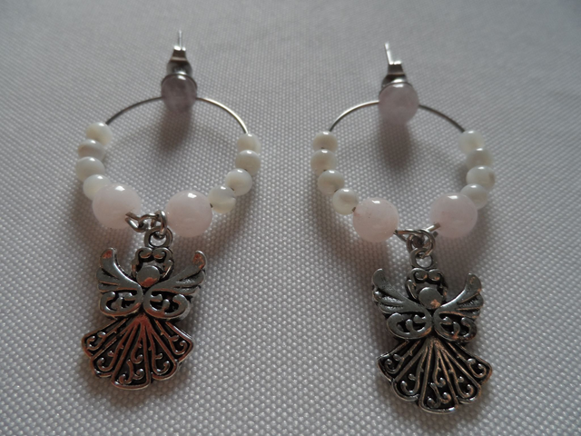 Boucles d'oreilles Ange