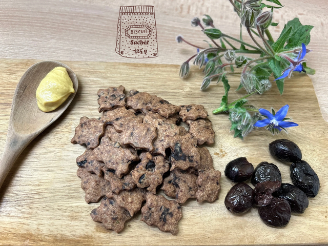 1. Biscuits Olives Noires (Sachet 125g)