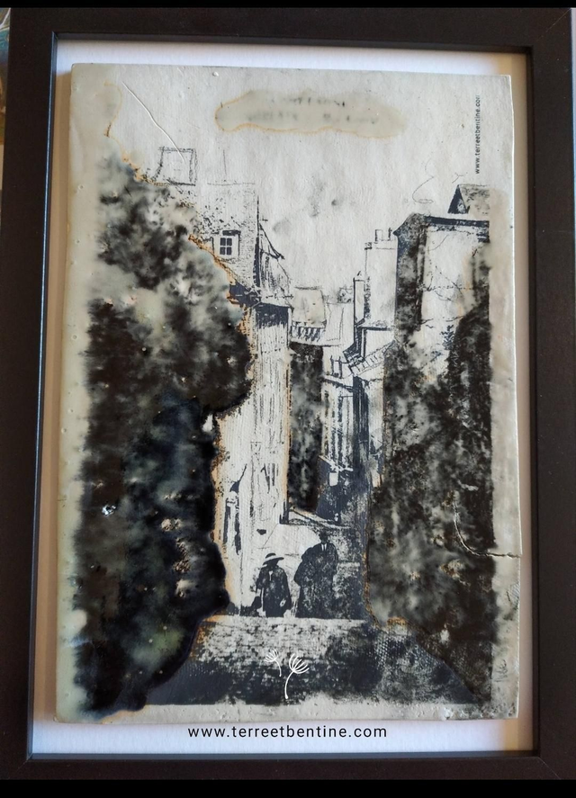 COLLECTION : "Morlaix" - Les 100 marches - pièce UNIQUE 