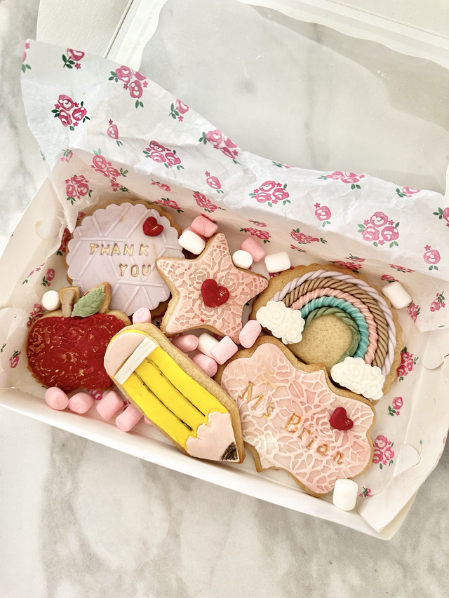 Thank you Teacher vanilla biscuits 