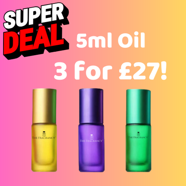 5ml Pure Oils - 3 for £27!