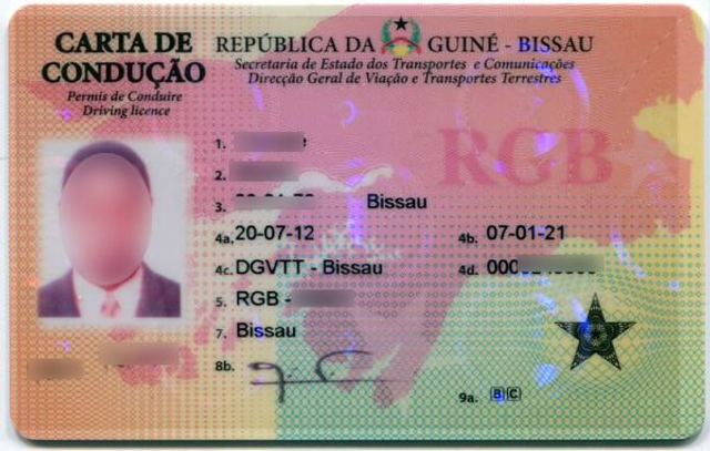 Permis de conduire (Guinée-Bissau)