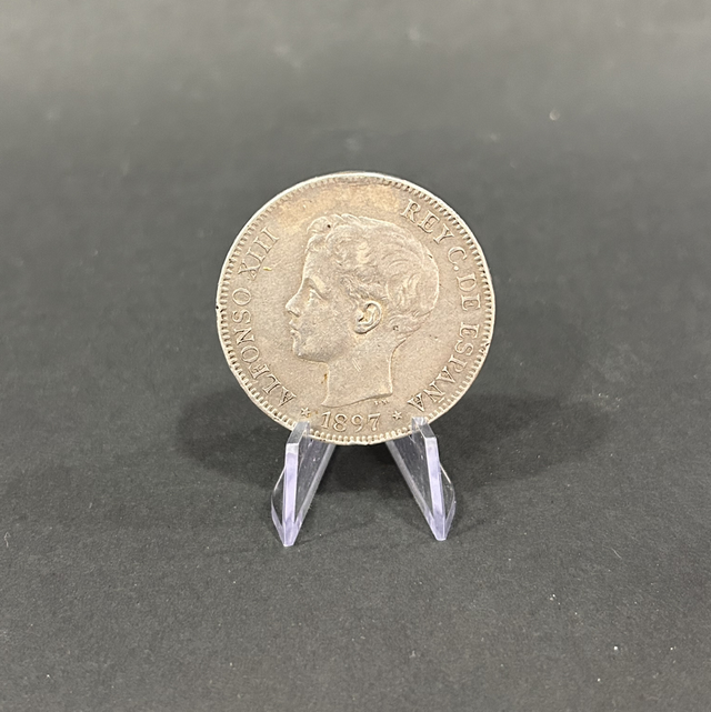 1 PESO DE ALFONSO XIII DE LAS ISLAS FILIPINAS