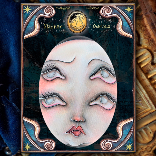 Crâne d’œuf - Sticker