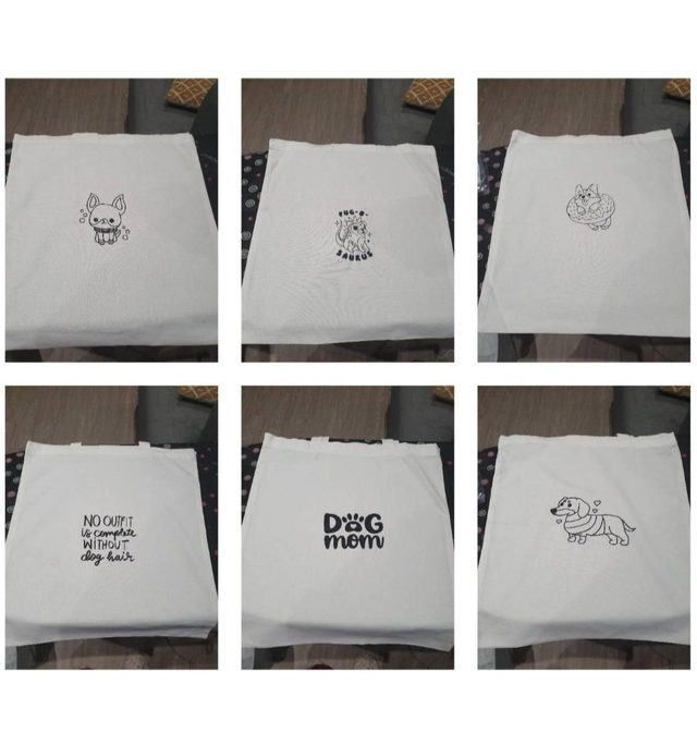 Personalised canvas bag