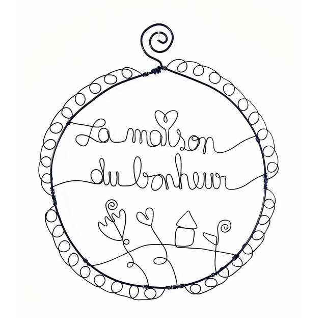 Cadre &quot;La maison du bonheur&quot;