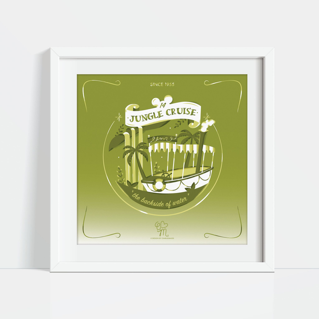 Illustration Attractions Légendaires | 14 Jungle Cruise